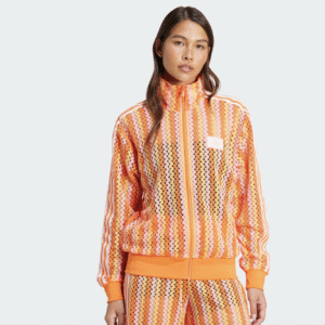 Chaqueta Firebird adidas Originals Summer Glow de S a L tallas naranja calada